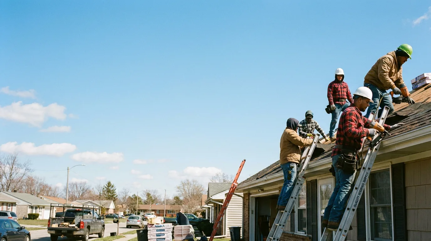 Roofing in Hingham, WI near me